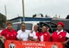 THO Partners with SAPS and Health to Protect Itwasana from abuse Leaders of THO; Photo supplied