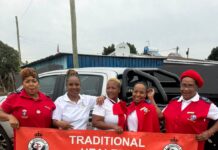 THO Partners with SAPS and Health to Protect Itwasana from abuse Leaders of THO; Photo supplied